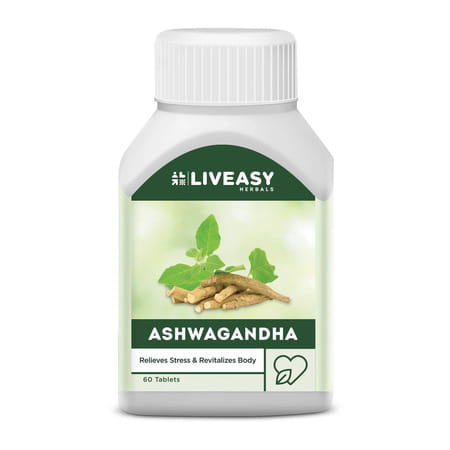 Ashwagandha 60 Tab Liveasy Herbals