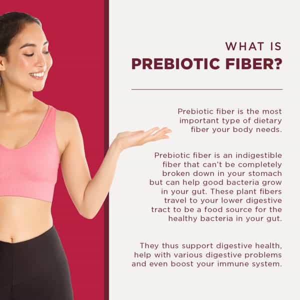 Wellbeing Nutrition Daily Fiber | Natural Prebiotic Digestive Fiber | Vanilla Berry | 30 Servings