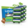 Letsshave Pro 6 Sensitive Blades (Pack Of 12)