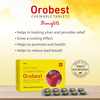 Orobest Chewable Tablets (1 X 10 Blister | Reduces Mouth Ulcers | Pack Of 5