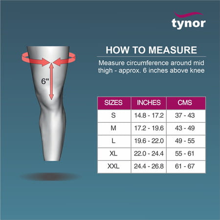 Tynor Knee Cap With Rigid Hinge Grey Xl 1 Unit