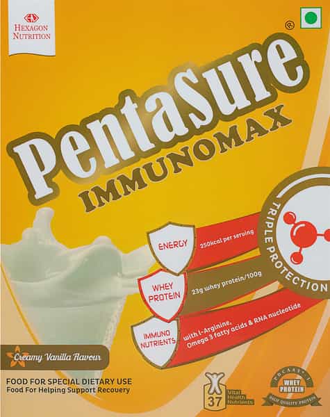 Pentasure Immunomax Vanilla Nutrition Supplement | 244 G