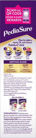 Pediasure Vital Nutrients To Help Kids Growth For 2-6 Years Old Chocolate Flavour Box Of 375 Gm