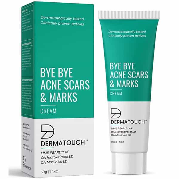 Dermatouch Bye Bye Acne Scars & Marks Cream || Acne Scars Corrector || Gives Even Skin Tone - 30G