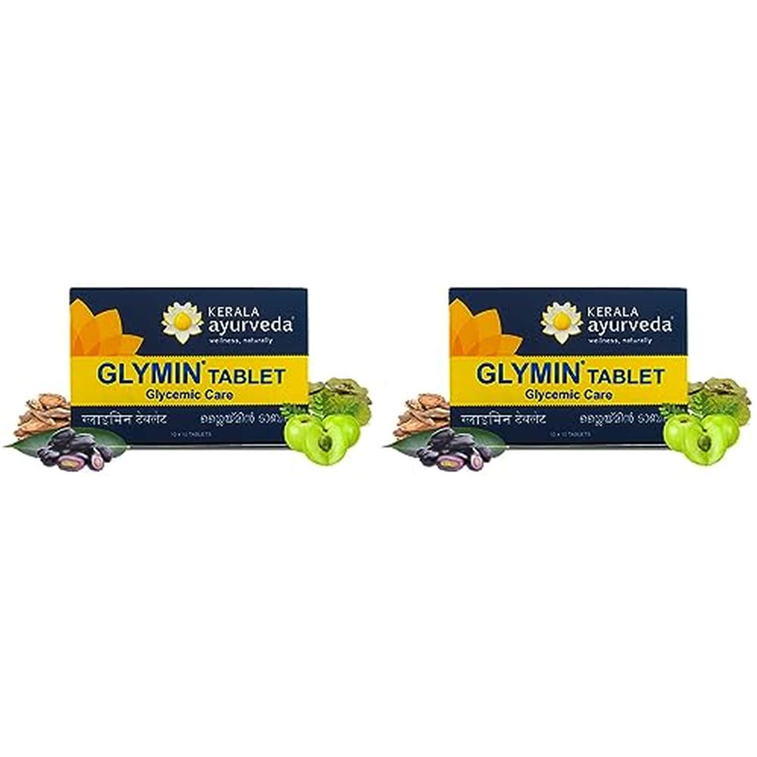 Kerala Ayurveda Glymin Tablet 100 Tablet X Pack Of 2 (Pack Of 2)