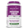 Healthyhey Nutrition Potassium Citrate - 120 Vegetable Capsules