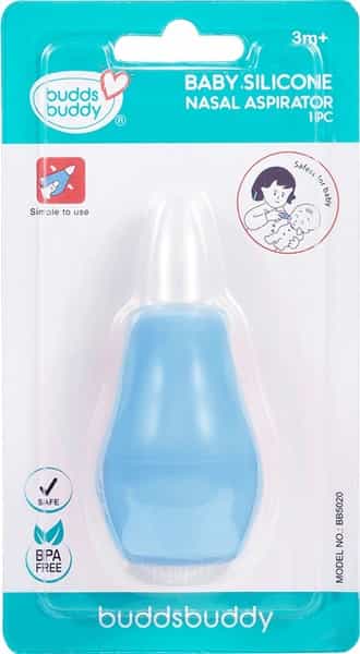 Buddsbuddy Premium Baby Nasal Aspirator - 1Pc Bb5020 Blue