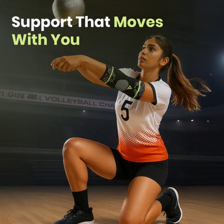 Actifit Elbow Support | Pain Relief & Compression | Xl Size | Multicolor | 1 Pack