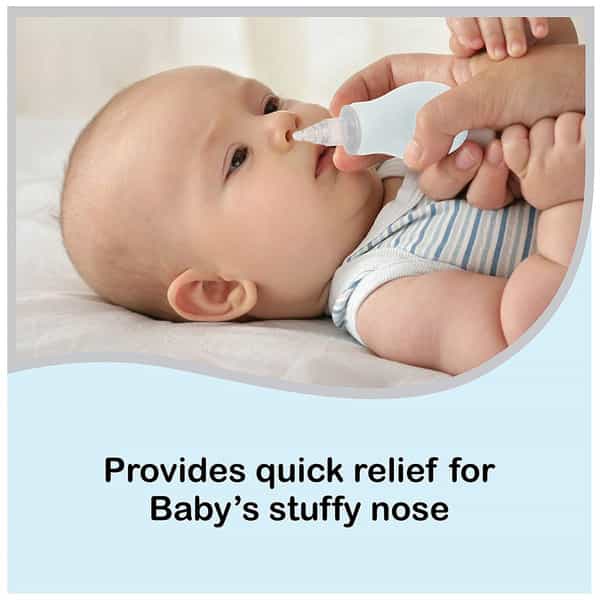 Luvlap Baby Nose Cleaner Nasal Aspirator Silicone Nozzle (White)