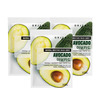Orjena Natural Moisture Avocado Mask Sheet - Pack Of 3