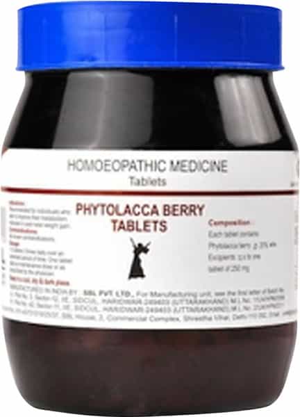 Sbl Phytolacca Berry Tablet 450 Gm
