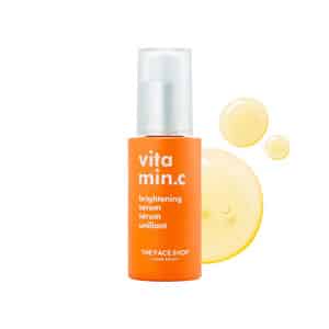 The Face Shop 98% Pure Vitamin C Brightening Korean Serum | Niacinamide & Hyaluronic Acid - 30ml