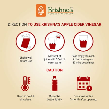 Krishna'S Apple Cider Vinegar 1 Litre