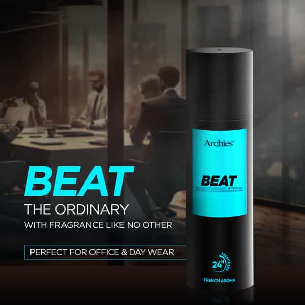 Archies Beat French Aroma Antiperspirant Deodorant For Men 200Ml