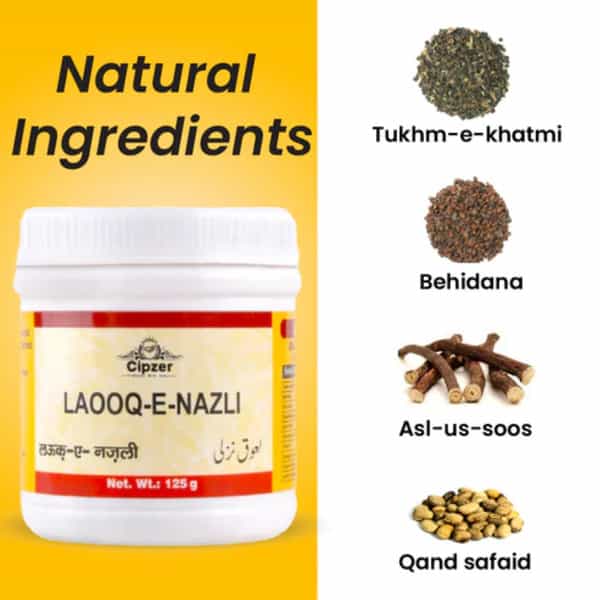 Cipzer Laooq Nazli | Helps Eliminate Phlegm| Relieves Cold & Congestion | 125 G