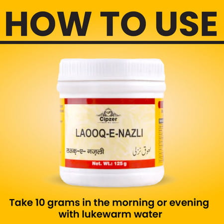 Cipzer Laooq Nazli 125 Gram | Helps To Eliminate Phlegm | Cold And Congestion|