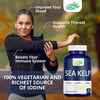 Fitness Veda Thyroid Supplement With Quick Action Sea Kelp Capsules | Thyroid Supplement