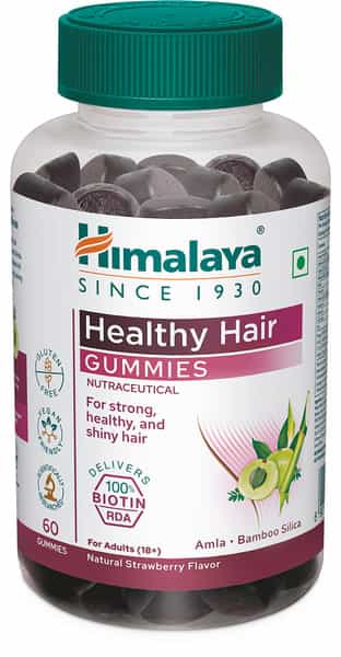 Himalaya Healthy Hair | Strawberry | Gummies | 60 No's