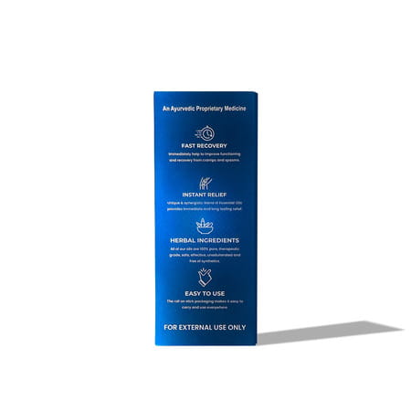 Iso Pain Relief Roll On (30ml) - Ayurvedic For Joint Back Knee Shoulder And Muscular Pain