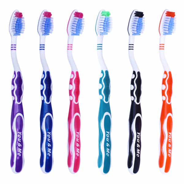 You & Me Contact+ Cross Action Soft Toothbrush (Pack Of 6)