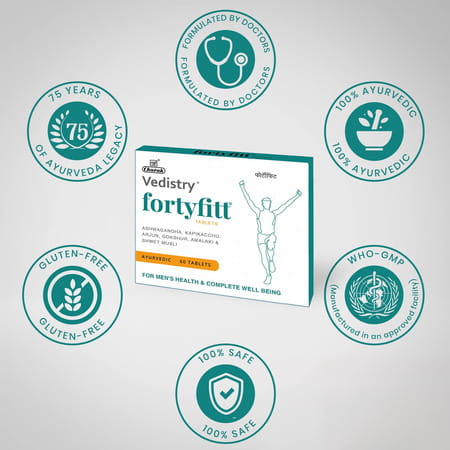 Fortyfitt Tablet Optimal Health Supplement For Aging 30tablets(Pack Of 2)