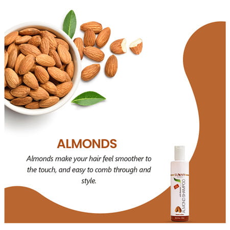 Sunny Herbals Almond Shampoo 250 Ml