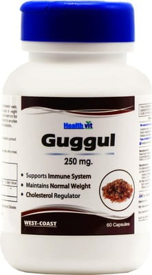 Buy HEALTHVIT GUGGUL POWDER 250 MG FOR WEIGHT MANAGEMENT -60 CAPSULES Online & Get Upto 60% OFF at PharmEasy