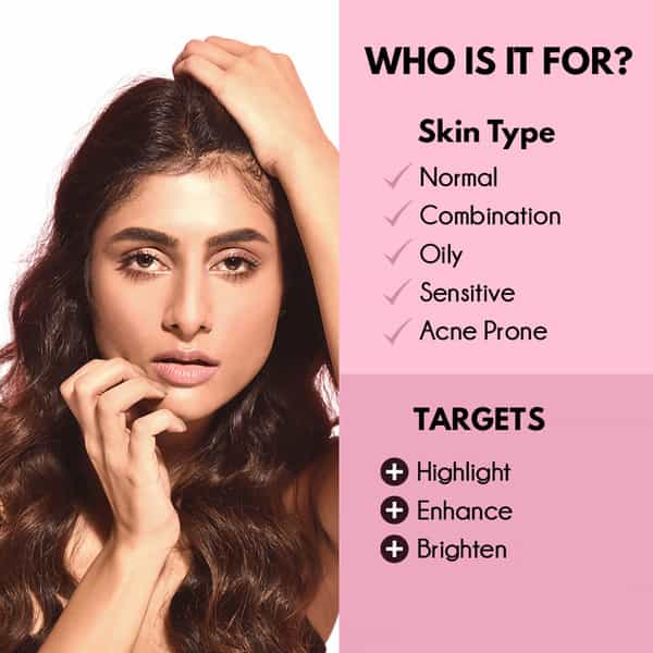 Auli Gold Digger Face Highlighting Illuminating Strobe Serum For A Glowing Dewy Finish - 30Ml