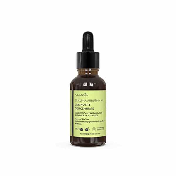 Neemli Naturals 2% Alpha Arbutin + Hyaluronic Acid Luminosity Concentrate Serum 30 Ml