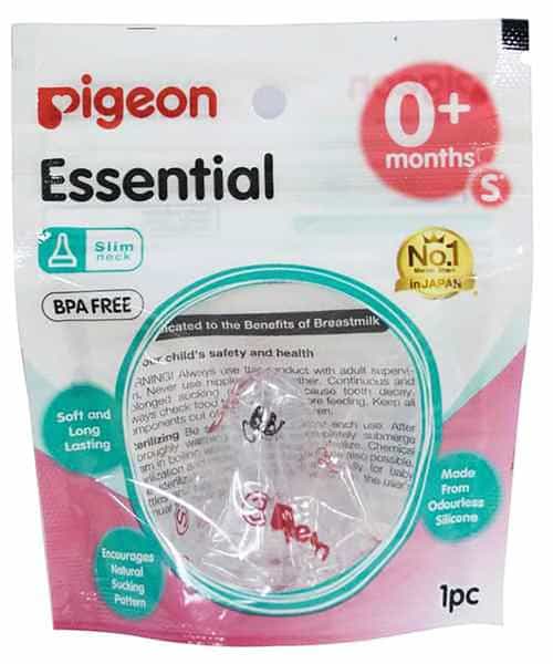 Pigeon Essential Nipple Size - S (1 Pc) 0+Months