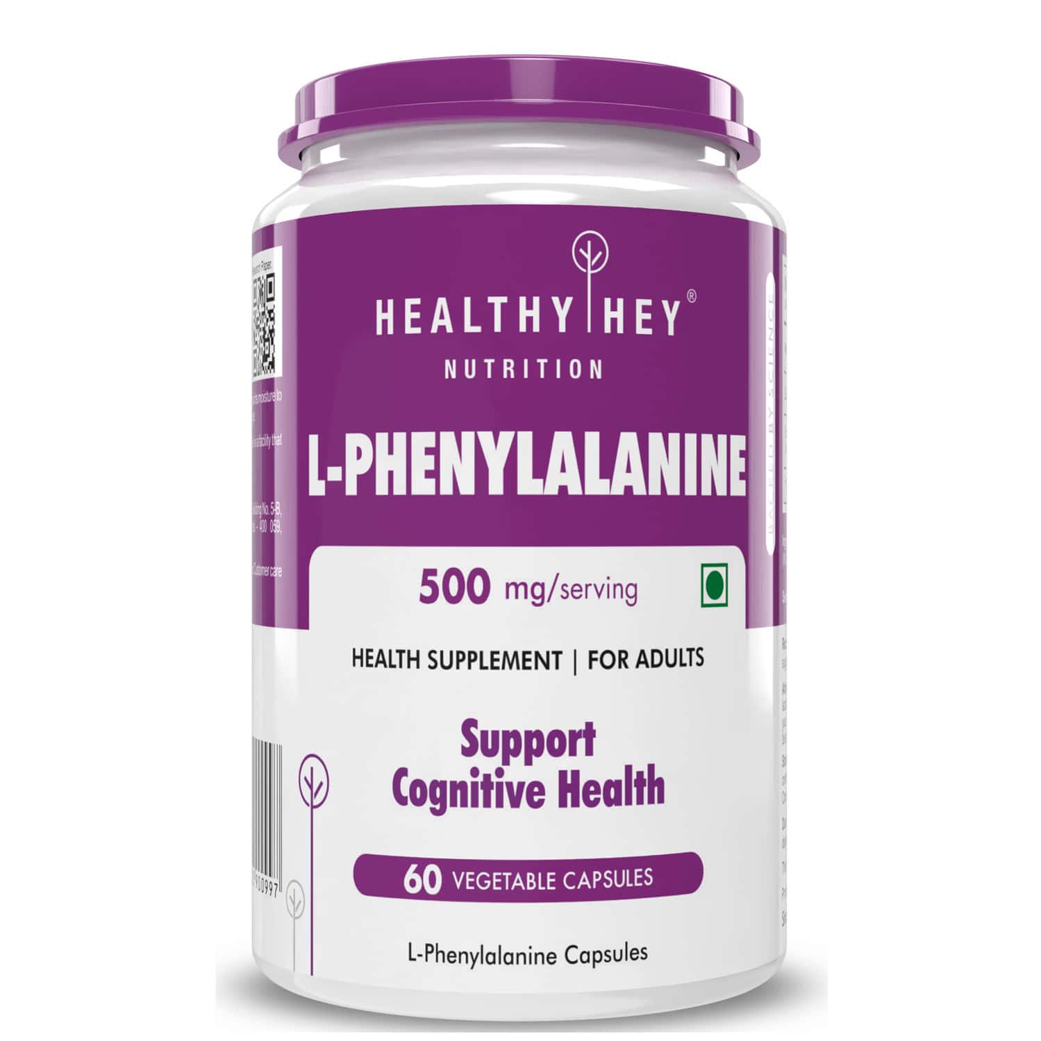 Healthyhey Nutrition L-phenylalaline 60 Capsules