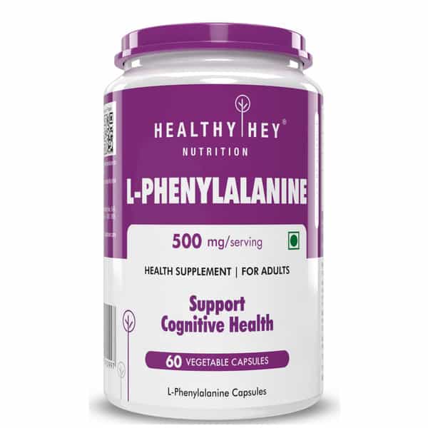 Healthyhey Nutrition L-Phenylalaline 60 Capsules