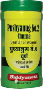 Baidyanath Asli Ayurved Pushyanug Churna No.2 - 60 G (pack Of 3)