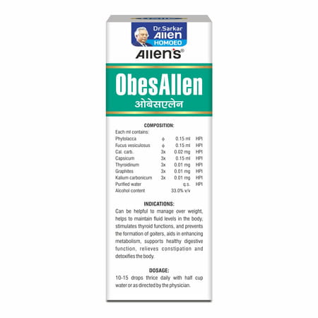Allen Laboratories Obesallen Drops (30 Ml X 2 Packs)