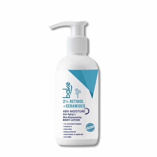 Bake 2% Retinol + Ceramide Body Lotion For Firm | Smooth Skin (200Ml)