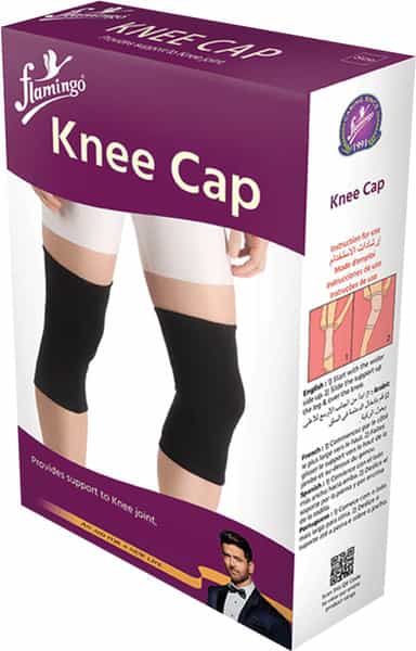 Knee Cap Medium Flamingo 1