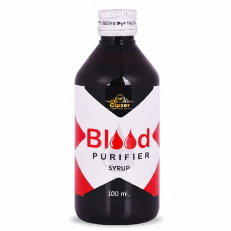Cipzer Blood Purifier Syrup 100ml | Supports Clear Skin & Helps Reduce Acne| Pimples & Boils