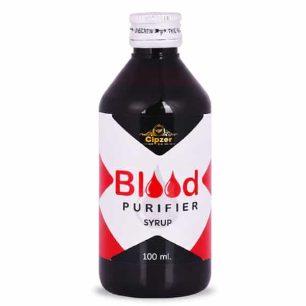 Cipzer Blood Purifier Syrup 100Ml | Supports Clear Skin & Helps Reduce Acne| Pimples & Boils