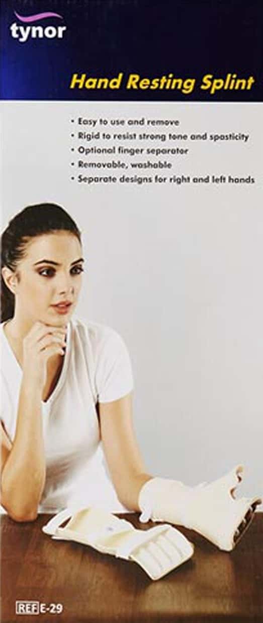 Tynor Hand Resting Splint Beige Left Medium 1 Unit
