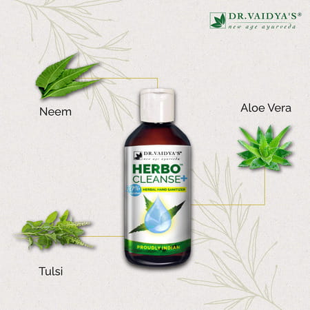 Dr. Vaidya'S Herbocleanse Hand Sanitiser - 200ml