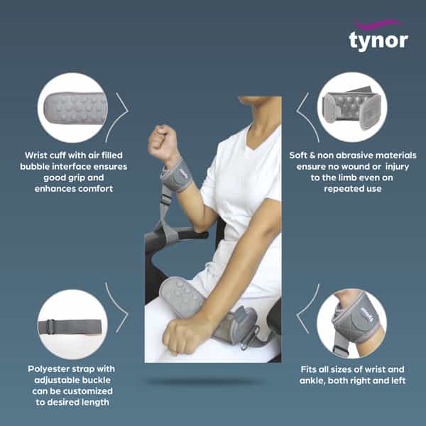 Tynor Restrainer Grey Universal Size 1 Unit
