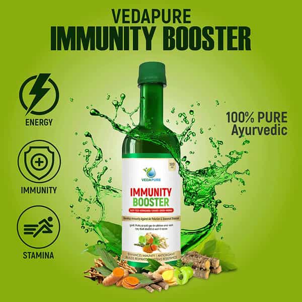 Vedapure Immunity Booster For Enhancing Your Immunity Quality Life 500Ml