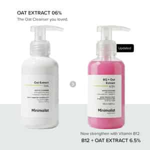 Minimalist B12 + Oat Extract 6.5% Cleanser 120ml