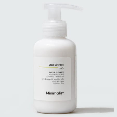 Minimalist Oat Extract 6% Gentle Cleanser 120ml