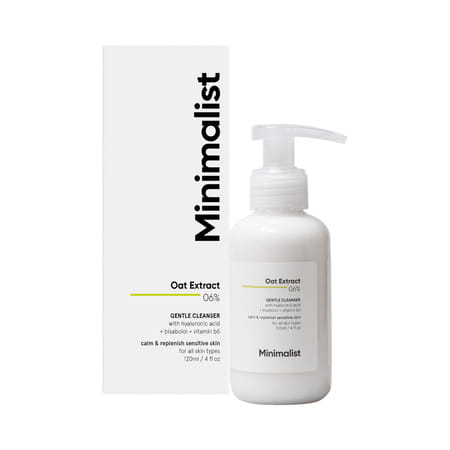 Minimalist Oat Extract 6% Gentle Cleanser 120ml