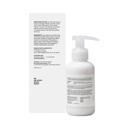 Minimalist Oat Extract 6% Gentle Cleanser 120ml