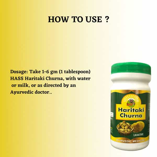 Hass Haritaki Churna Haritaki Powder Terminalia Chebula Fruit Powder (4X100 Gram)