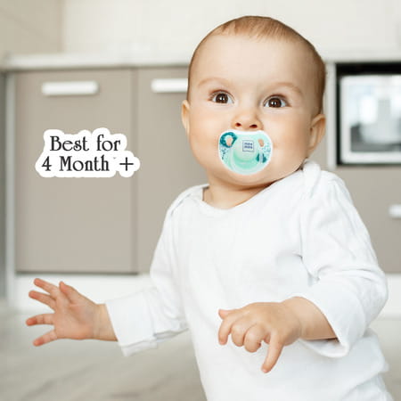 Meemee Orthodontic Baby Pacifier (Yellow_green) Soother (Yellow | Green)