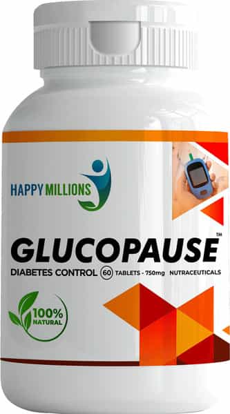 Happy Millions Glucopause (60 Veg Tablets)