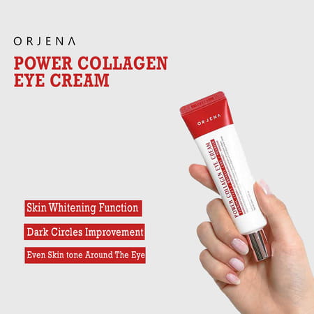 Orjena Power Collagen Eye Cream - Anti - Wrinkle - Well - Moisturized - 30ml